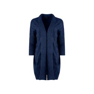 [최초가 198000원] 물결 루즈핏 니트 롱 가디건_YG01WRWCD01