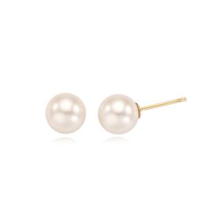 [GB] 스와진주 8mm 14k GOLD 귀걸이 LPFL4A08G