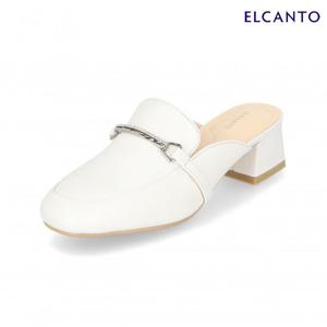 여성 양가죽 베이직 보석 장식 블로퍼 4cm LCWO18U313