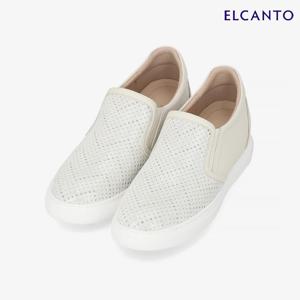 여성 소가죽 히든 키높이 데일리 슬립온 3.5cm LCWS77U413
