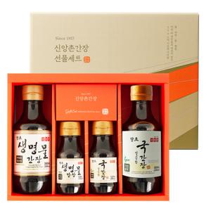 신앙촌 스타 5호 양조간장 선물세트
