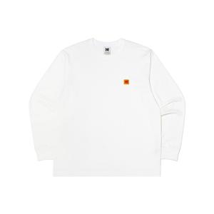 에센셜 아스킨 레귤러핏 긴팔 티셔츠 WHITE