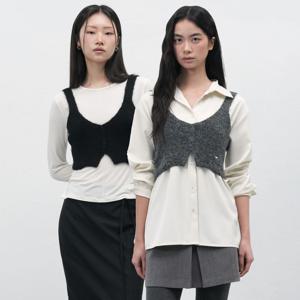 헤어리 울 뷔스티에 [3COL] / WBE3L05517