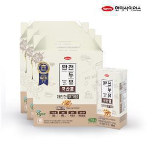 [리뉴얼]한미사이언스 완전두유 더진한 국산콩 무가당190㎖ 48팩