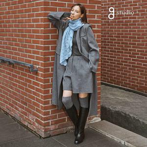 지스튜디오 25FW 핸드메이드 울실크 블렌드 숏츠