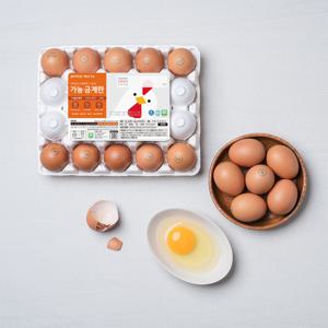 [당일산란/당일발송] 가농 1+등급 무항생제 비타민특란 20구(HACCP 인증 계란 달걀)