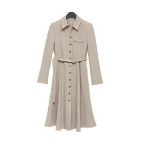[CJ단독][최초가 119,000원]르네타 테일러링 트렌치 원피스