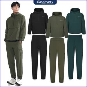 디스커버리 25FW가을신상 남성 에센셜 우븐 아노락셋트 DMTR35054,DMTP33054