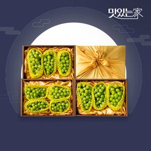 [과일꾼][보자기무료포장] 샤인머스켓 망고포도 과일선물세트 1.8kg/3-5수 外 +감사장카드 추가 동봉