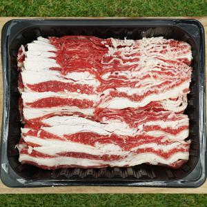 [한우고집쟁이] 대한한우 프리미엄 암소 한우 우삼겹 400g