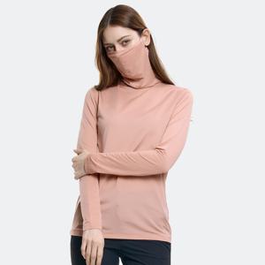 투엘라 썬쉴드 여성 냉감 마스크넥 긴팔 티셔츠(W6ST13)