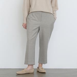 닥스 여성 DLPA4DE93I1 베이지 멜란지 뒷밴딩 슬림배기 팬츠(스트레치소재)