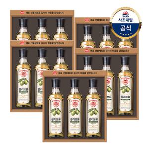 해표 프리미엄유 92호 선물세트 x5세트 / 올리브유
