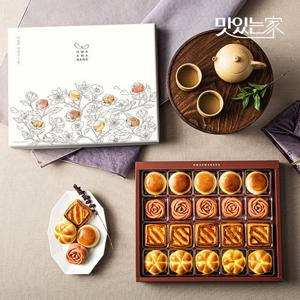 화과방 더담아 생과자세트 1호 20개입(+쇼핑백) / 화과자 만주 선물세트 프리미엄 간식