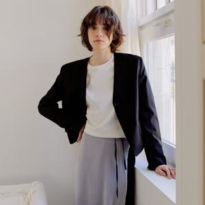 [최초가 : 128,000원]카라리스 블레이저 [블랙]_LMOJK02E1BK