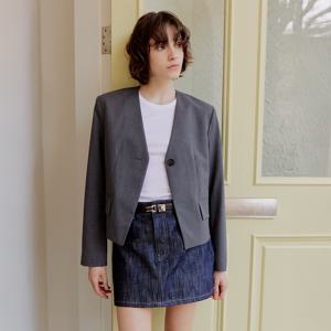 [최초가 : 128,000원]카라리스 블레이저 [그레이]_LMOJK02E1GR