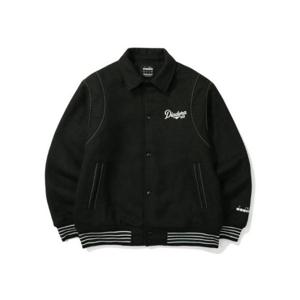 자켓 AQS D4121LJK12BLK 아티산 트위드 스타디움 자켓 BLACK