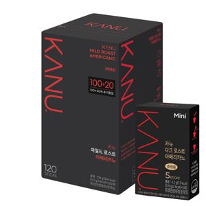 카누 미니 마일드 100T+20T+선물 5T