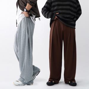 [브리치] 오엔엘 / 1 + 1 포턱 남자와이드팬츠 벌룬 스웻팬츠