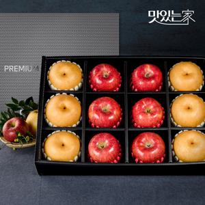 순차 출고 프리미엄 사과 배 선물세트4호[사과6과+배6과] 5.6kg