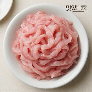 [농협안심한돈] 국내산 한돈 등심 잡채용 500g