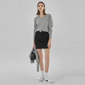 [나인] [정상가 :79000원] 스테이시 셋업 백 포켓 미니 스커트SK-4753