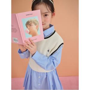 클래식 플리츠 원피스  스카이 블루 (BI5171G04Q)