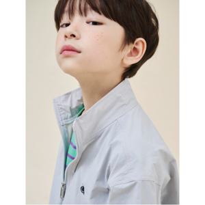 경량 바람막이 점퍼 - 라이트 그레이