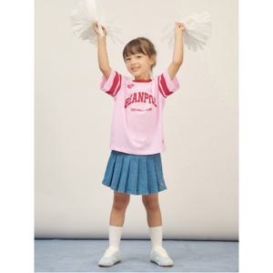 BEANPOLE KIDS BP FOOTBALL CLUB 저지 그래픽 티셔츠  라이트 핑크 (BI5642U93Y)