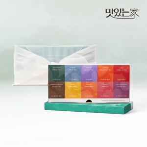 [보자기 포장]오설록 프리미엄 티 컬렉션 10종x4입 (총40입) 선물세트 / 티백