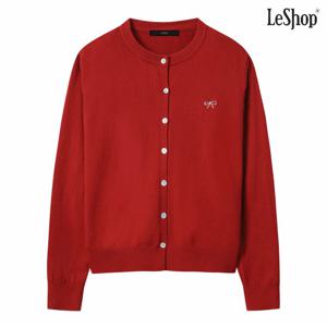 정상가:79,000원 ㅣ 비스코스 리본 자수 니트 가디건 (DP3CK007A)