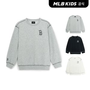 [MLB 키즈] (공식) 스트릿 베이직 로고 아트웍 맨투맨 (3color)
