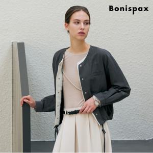 정상가:99000원 ㅣ 투웨이 레이어드 논카라 자켓 (XP3JK009L0)