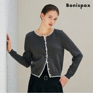정상가:79000원 ㅣ 레이스 테이프 라운드넥 가디건 (XP3CK005L0)