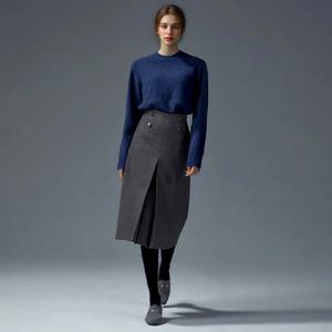 [CJ단독][최초가 79,900원]마르시에 버튼 윈터 스커트