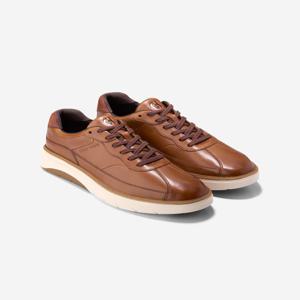 콜한 25SS [GRANDPRØ FEATHERARC BIKE TOE SNEAKER] 브라운 남성 스니커즈 CHSO5E030W2