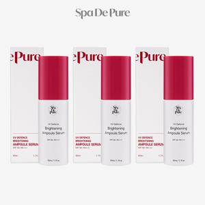 스파드퓨어 유브이 디펜스 브라이트닝 앰플 세럼 50ml *3