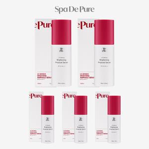 스파드퓨어 유브이 디펜스 브라이트닝 앰플 세럼 50ml*3 + 100ml*2