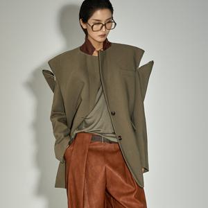 J9319 투웨이 자켓/카키