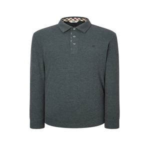 골프 남성 WGTS4D902E2 [스테디셀러]DD로고 멜란지 긴팔폴로티셔츠 (GREEN)