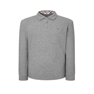 골프 남성 WGTS4D902G3 [스테디셀러]DD로고 멜란지 긴팔폴로티셔츠 (GRAY)