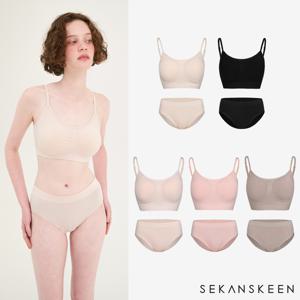 [최초가 174,500원] 심리스 프리미엄 모달 브라팬티 5종(브라5+팬티5)