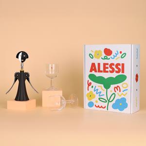 [Alessi]  안나G 와인 오프너 (5 Color) + 샴페인잔 2P 기프트 세트
