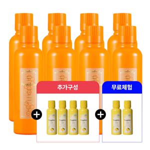 [더블패키지]600ml 8병(오리지날)+150ml 6병(유자향)