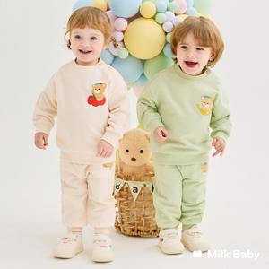 [정상가64,900원] 과일타고둥둥아기곰돌상하복