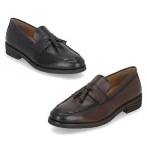 [정상가 139000원]  마쯔 남성 테슬 로퍼 3cm LCMD48M326