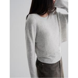 레이어드 긴소매 풀오버  라이트 그레이 (325951LY52)