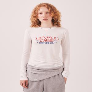 MNS Soft Fitted Long T Shirt_White