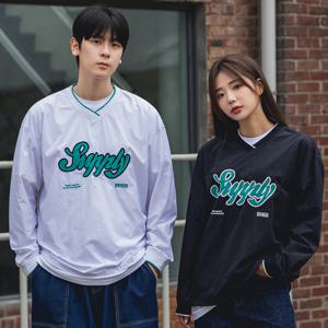 [DE LUXE] 앨빈클로 서플라이 우븐 오버핏 맨투맨 DLX736 3 COLOR