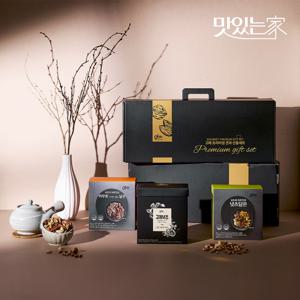 오트리 고메앤카무트 넛츠 선물세트 3호 (고메10입+카무트담은10입+넛츠담은10입) / 손잡이형